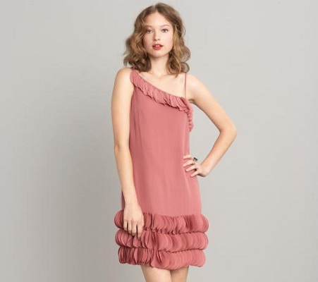 Rose Coloured Dress