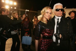 Diane Kruger's found a father in Karl Lagerfeld - my fashion life