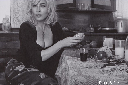 First look: Madonna in D&G campaign - my fashion life