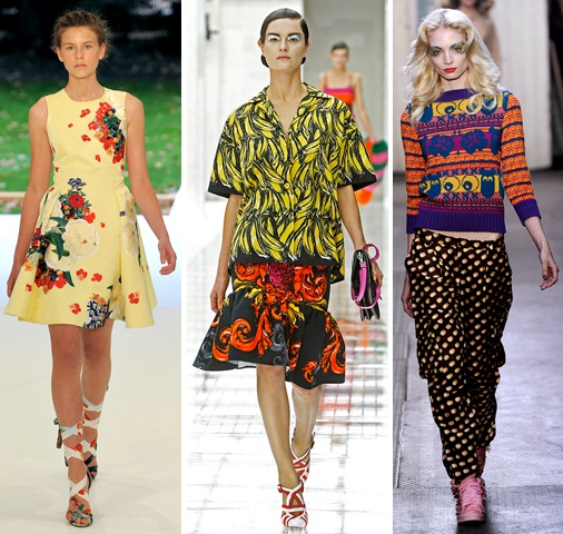 SS11 trend recap: rainbow brights and playful prints - my fashion life