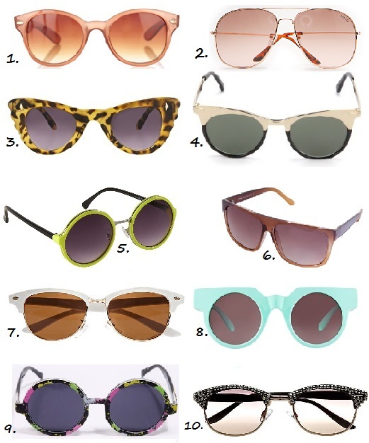 10 snap-up-now sunglasses under £20! - my fashion life