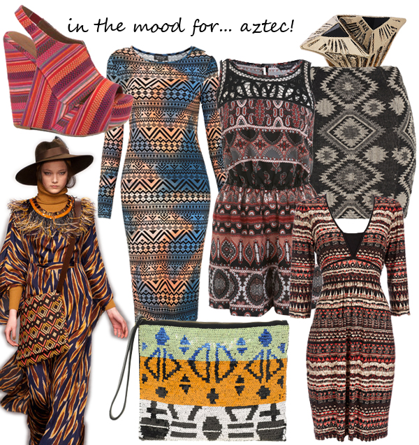 Midweek Moodboard: Issa inspired Aztec - my fashion life