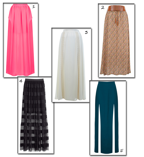 Feel free and fabulous in the maxi skirt - my fashion life