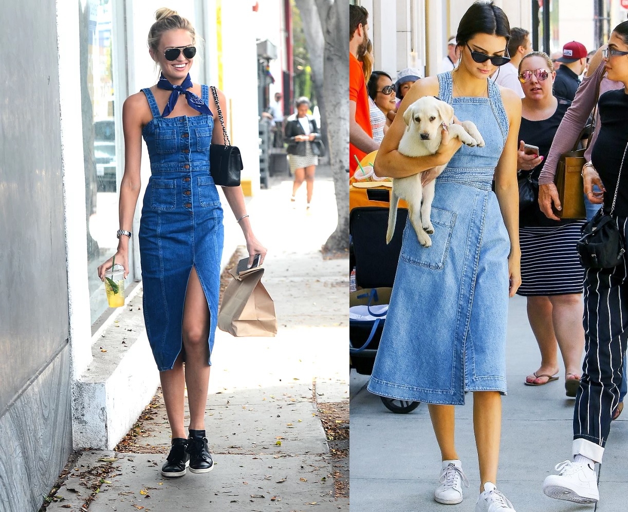 12 Seriously Cool Denim Midi-Dresses To Suit All Budgets