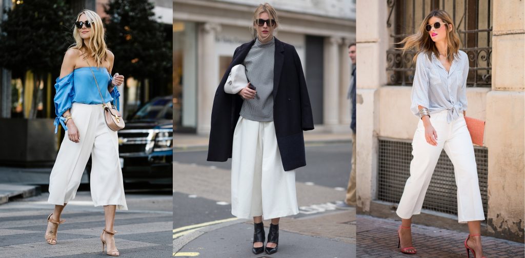 Our Favourite Transitional Piece? White Culottes!